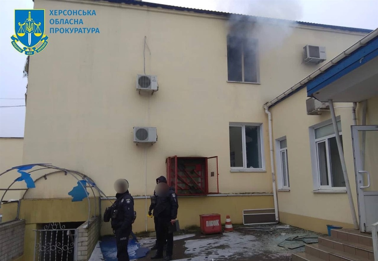 Наслідки ворожих обстрілів Херсона