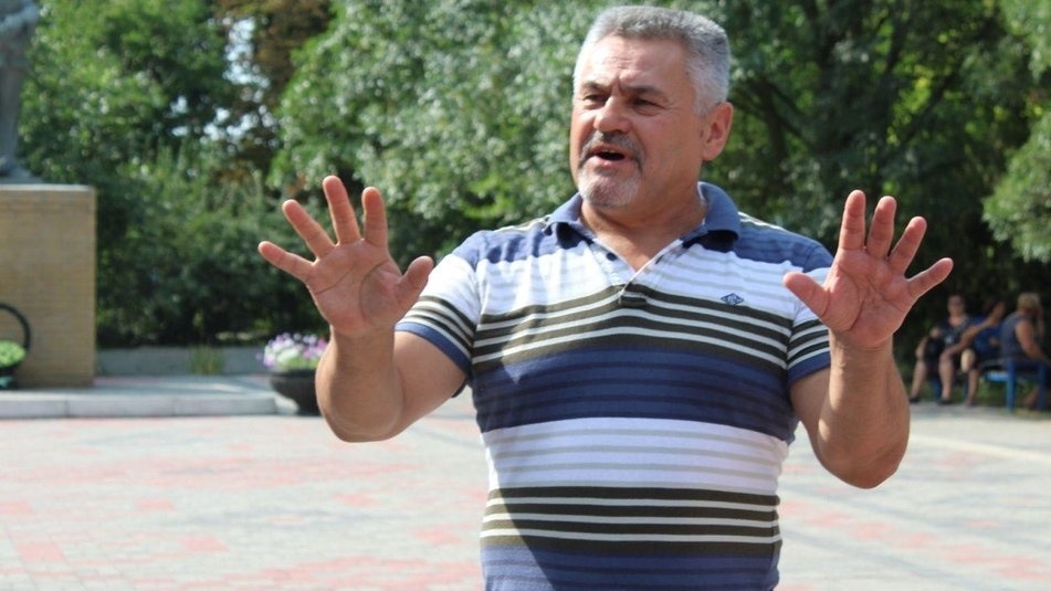Підозрюваний у колабораціонізмі Петро Збаровський
