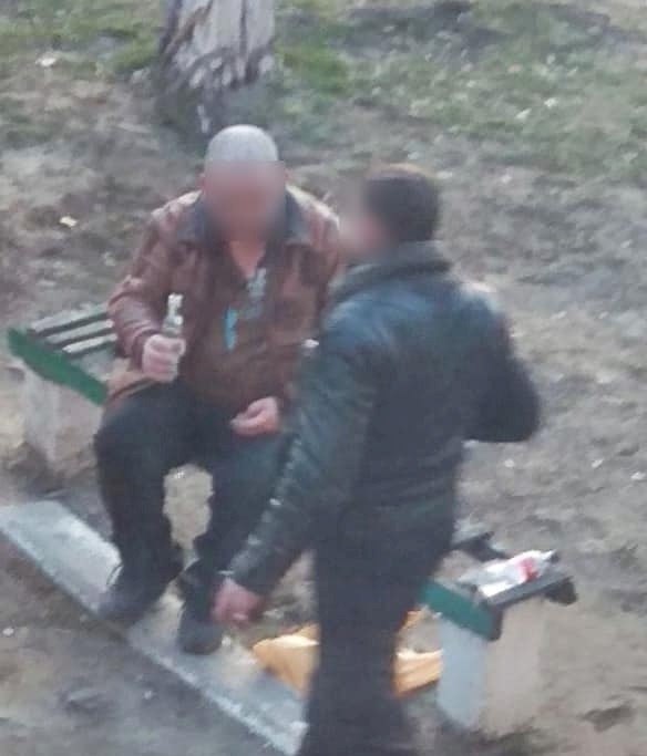 Момент розпиття алкогольних напоїв, що передував убивству