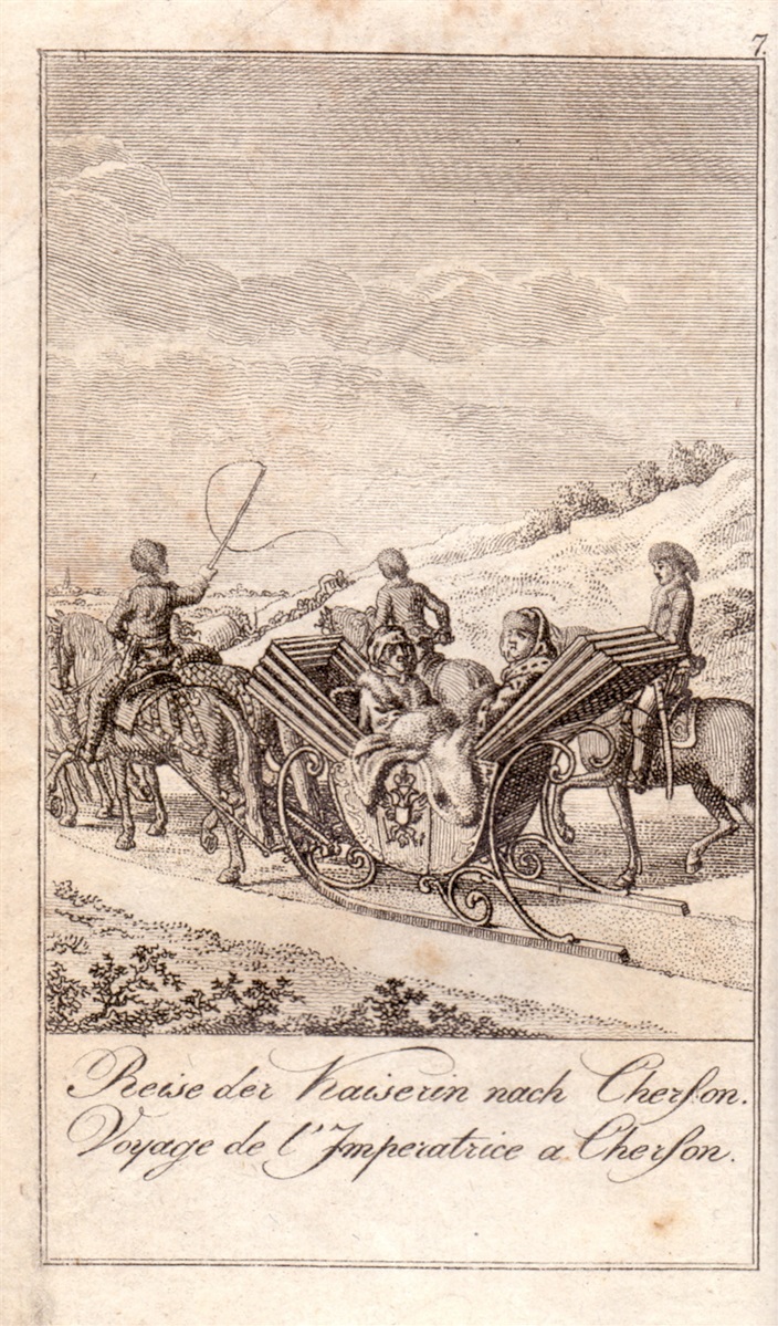 Даніель Ходовєцкі, «Подорож Єкатєріни ІІ до Херсона». 1797 рік