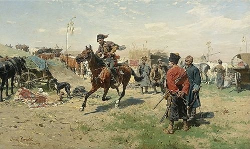 Юзеф Брандт, «Запорожці»
