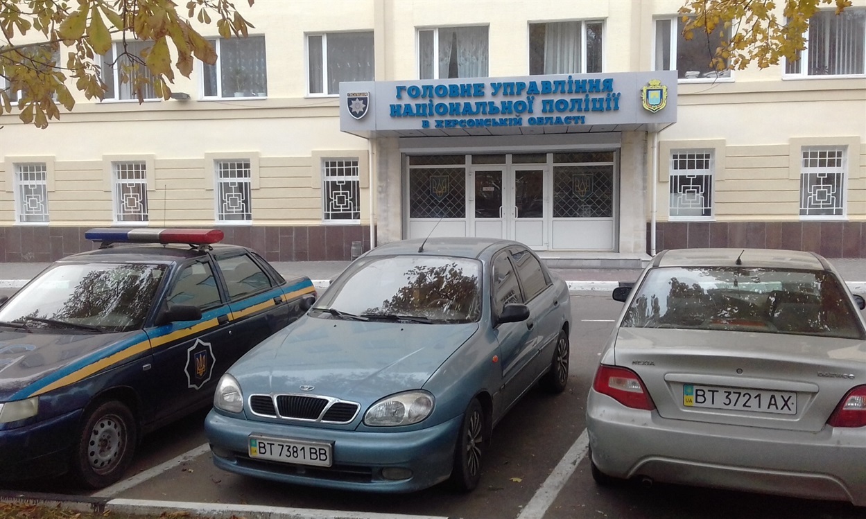 Будівля, в якій окупанти утримували Дениса Миронова