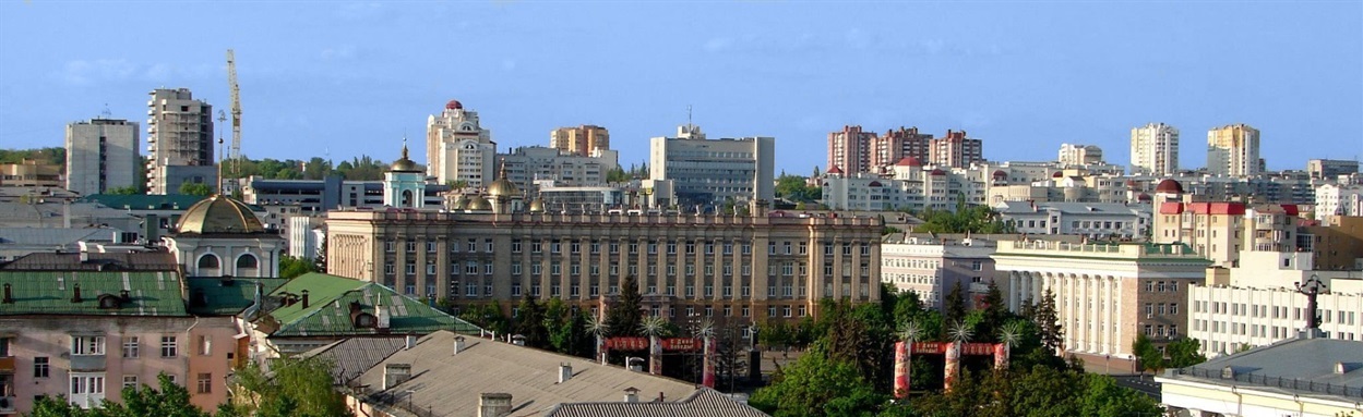 Сучасний вигляд центральної частини міста Білгород