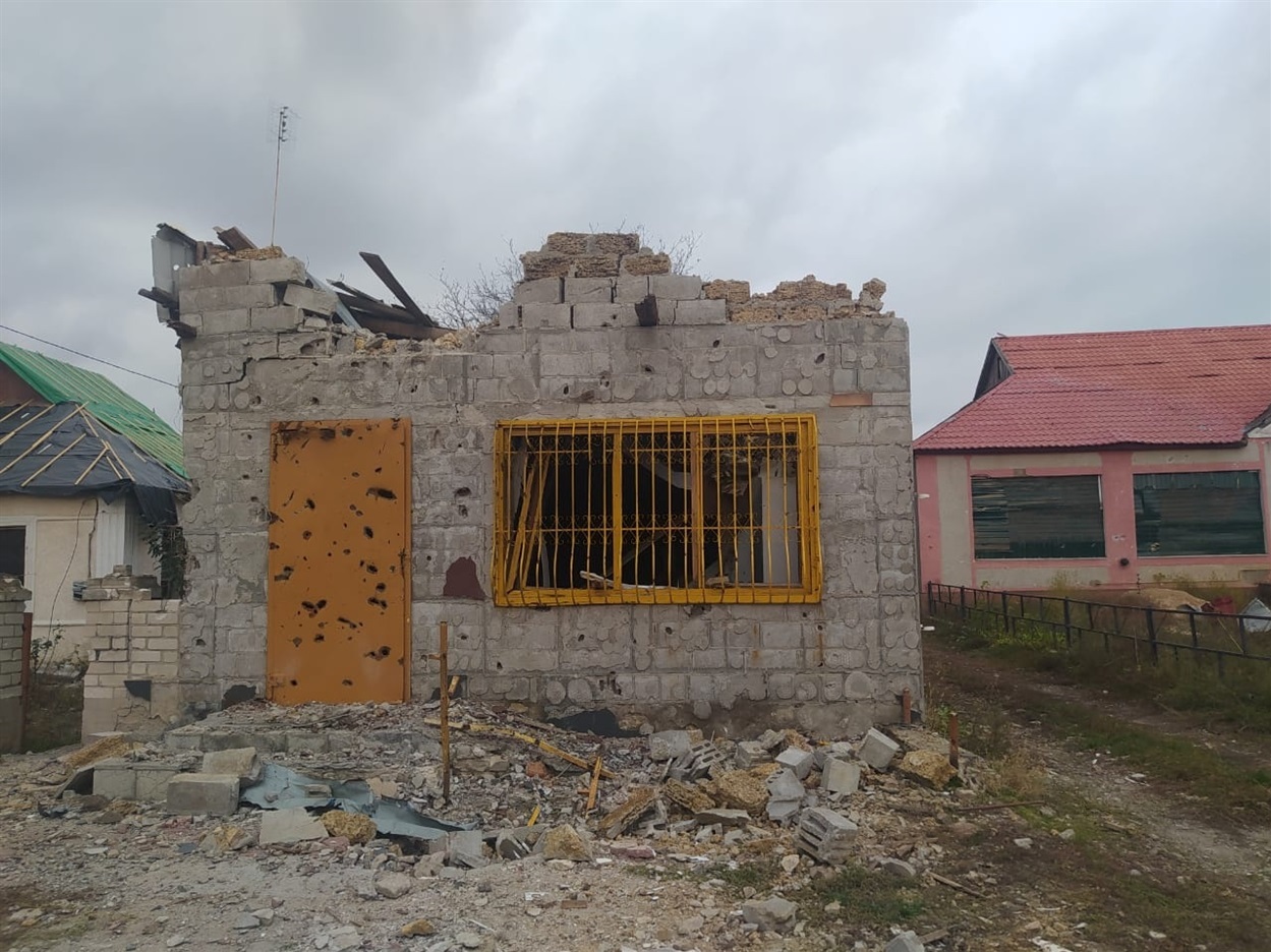 Наслідки ворожих обстрілів території Херсонської області
