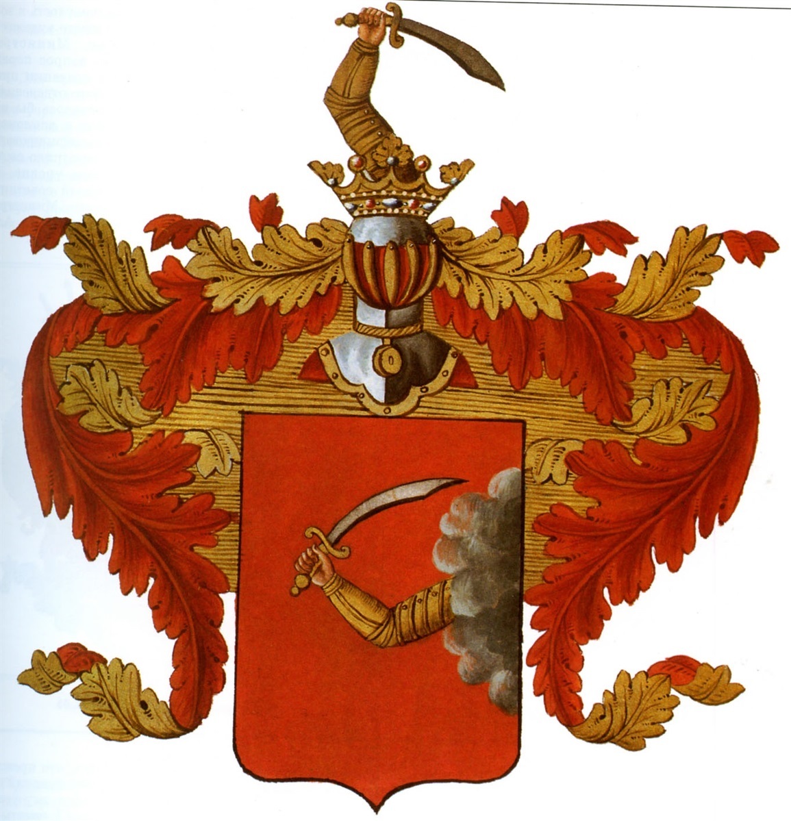 Герб роду Потемпських-Потьомкіних