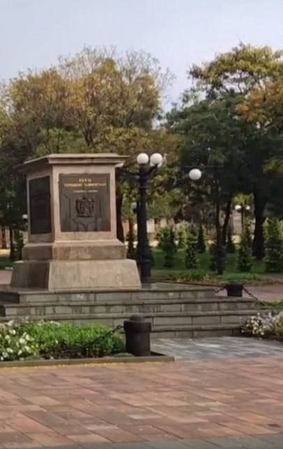 Окупанти викрали у Херсоні пам'ятник Потьомкіну