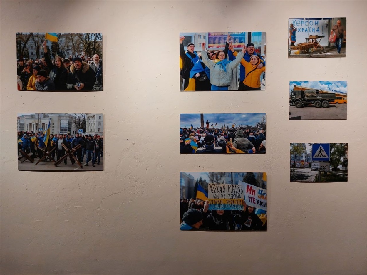 Олександр Корняков фіксував усі мітинги проти окупації Херсона