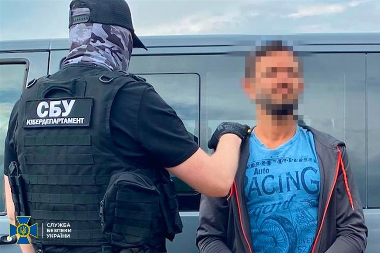 Момент затримання Олександра Надьожди співробітниками СБУ