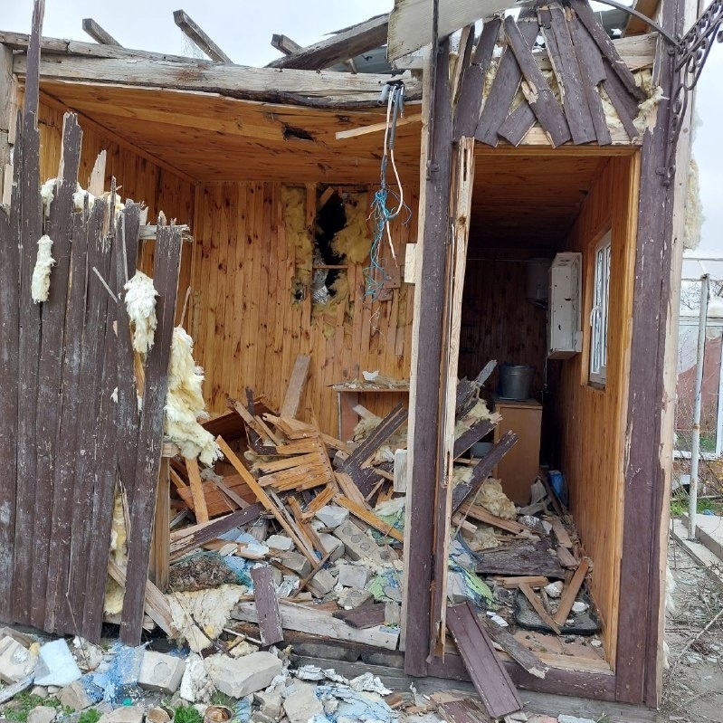 Наслідки ворожих обстрілів на Херсонщині