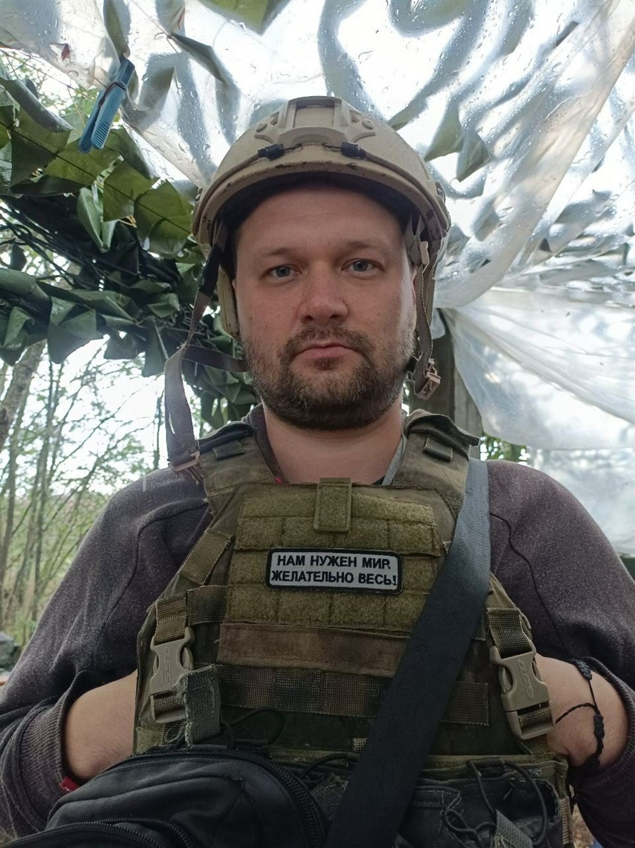 Воєнний злочинець Роман Сапоньков на ворожій позиції у Херсонській області