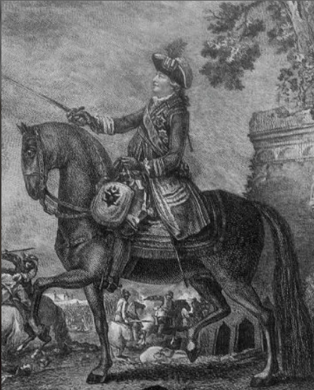 Брішет Гоффер, «Кінний портрет князя Ґріґорія Потьомкіна». 1789 рік