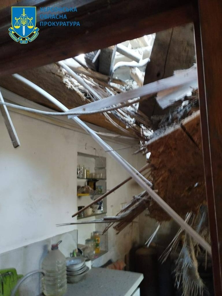 Наслідки ворожих обстрілів Херсонщини 18 жовтня