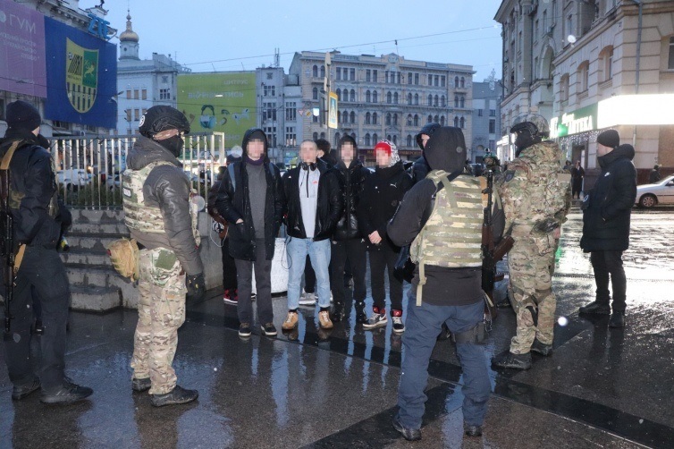 Затримання учасників руху «ПВК Редан» у Харкові