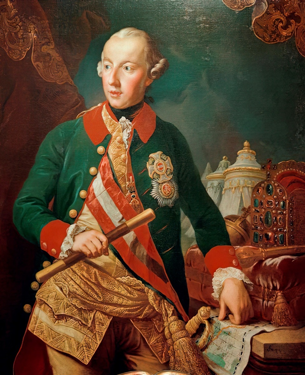 Франц Ніколаус Штрайхер, «Портрет імператора Йозефа ІІ». Приблизно 1780 рік