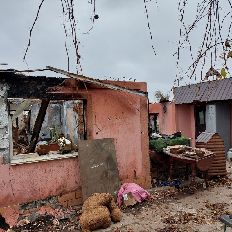 Наслідки ворожих обстрілів на деокупованій Херсонщині