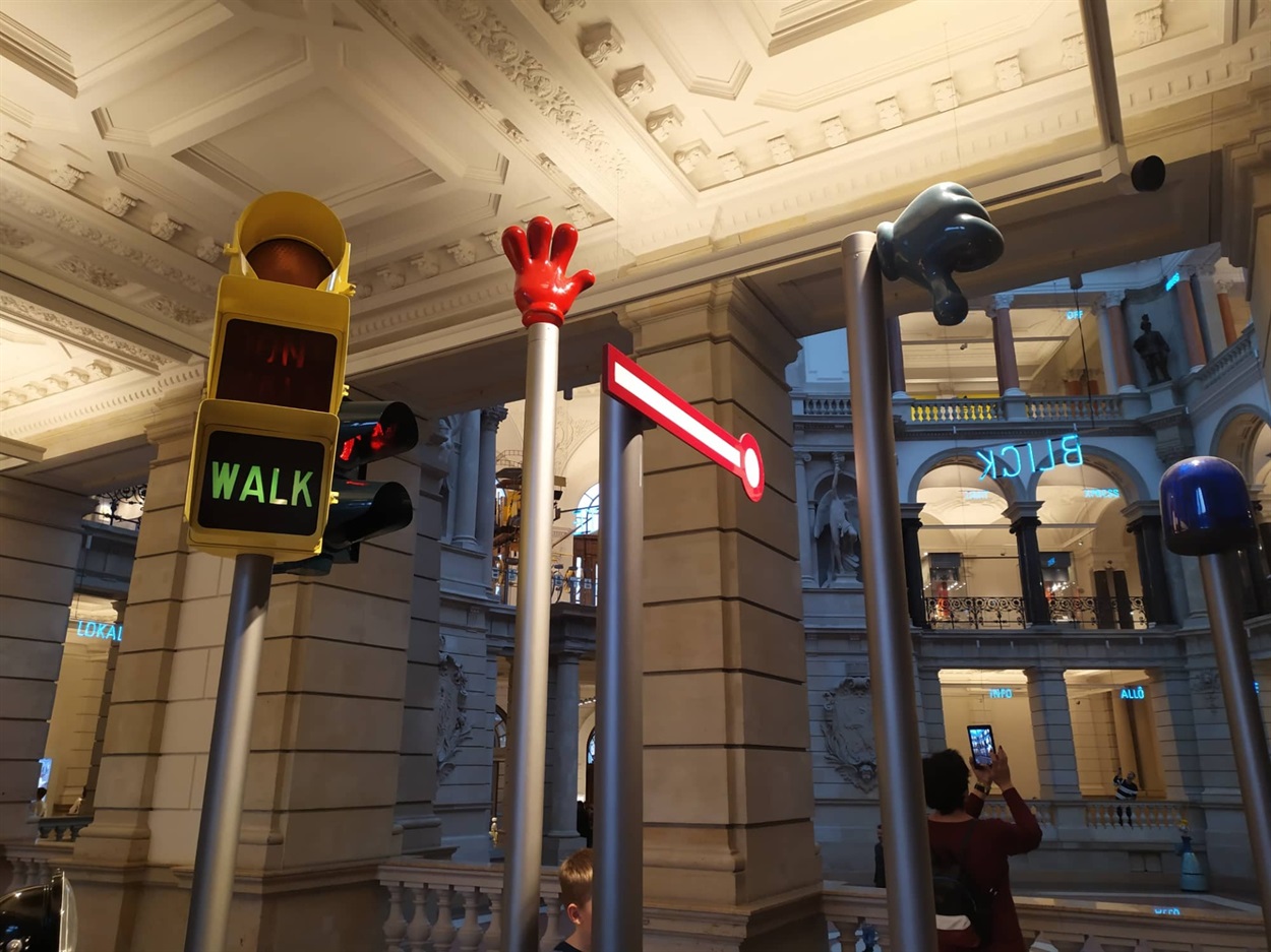 Розмітка в Берліні, експонат музею