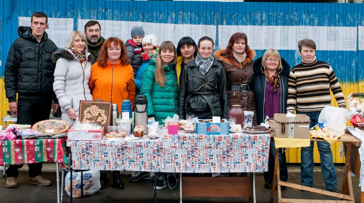 Ярмарок на підтримку Валентини Крицак