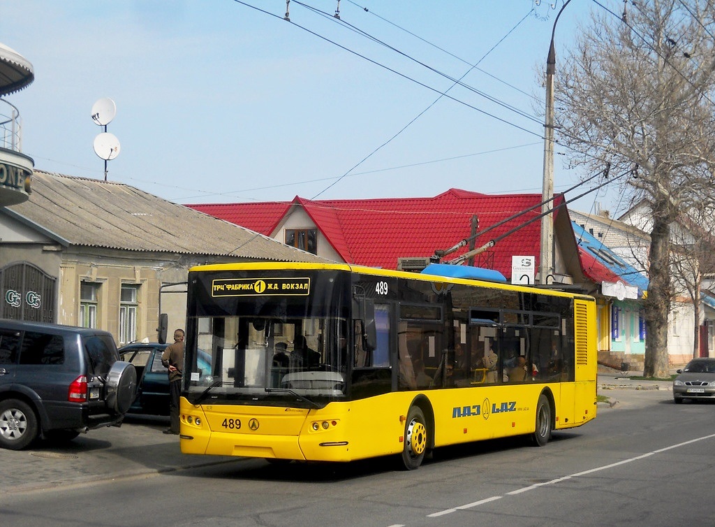 ЛАЗ E183D1 у Херсоні