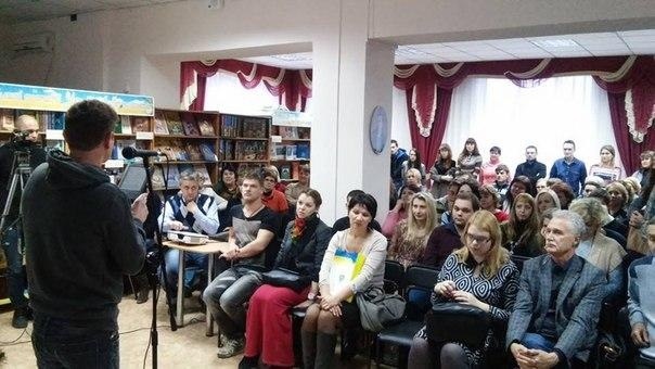 Сергій Жадан у Херсоні, грудень 2014 року