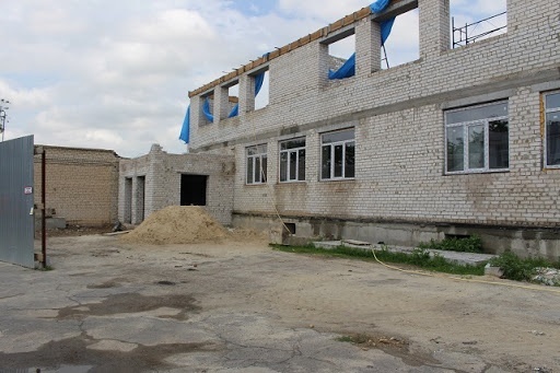 Будівництво школи №26 у Комишанах