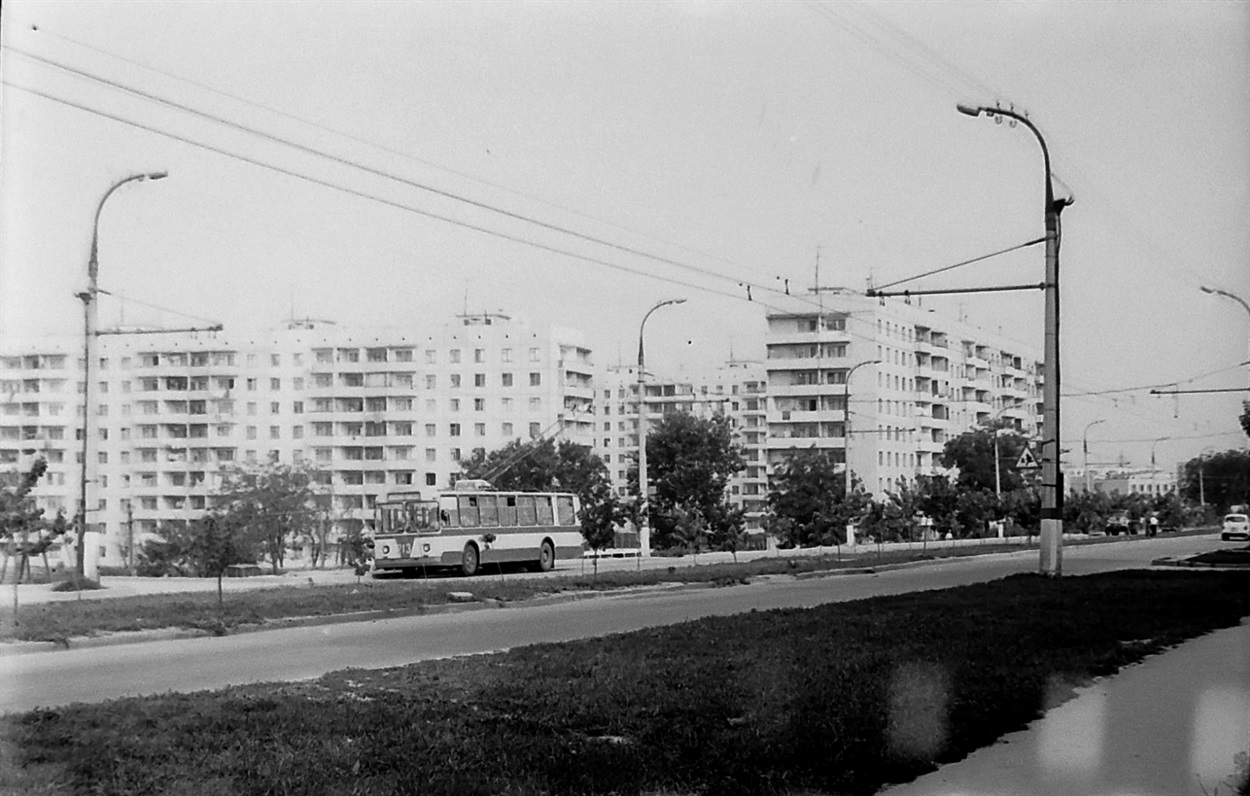 Зупинка «Турист» у 70-х роках. Фото Сергія Макарова