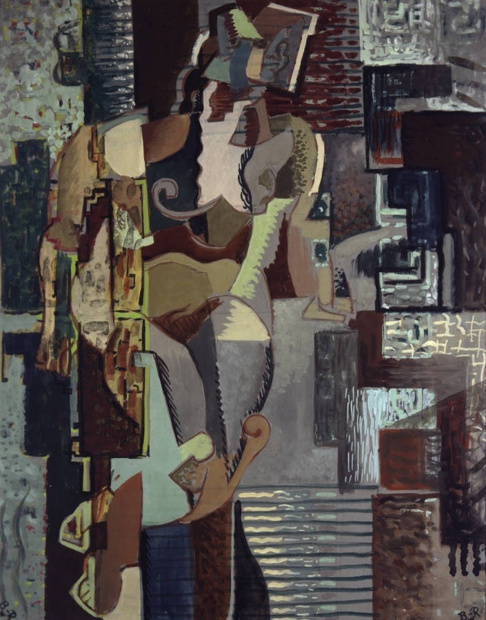 «Кубістична оголена», 1920-ті. Фото: mmoma.ru
