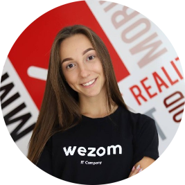 Анфіса Шарф, рекрутер IT компанії «WEZOM» та агентства інтернет-маркетингу «Elit - Web».