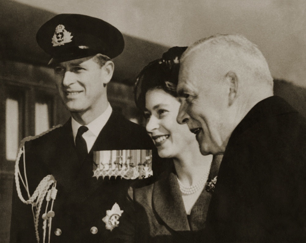 Принц Філіп разом із Принцесою Єлизаветою, 1951 рік