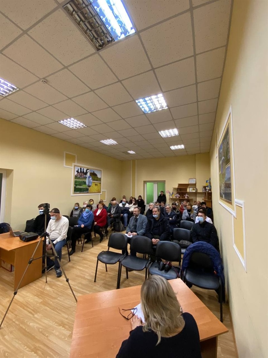 Присутні під час звіту Андрія Калити