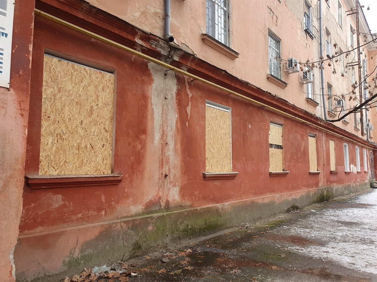 Приміщення центру «Софія» після обстрілів