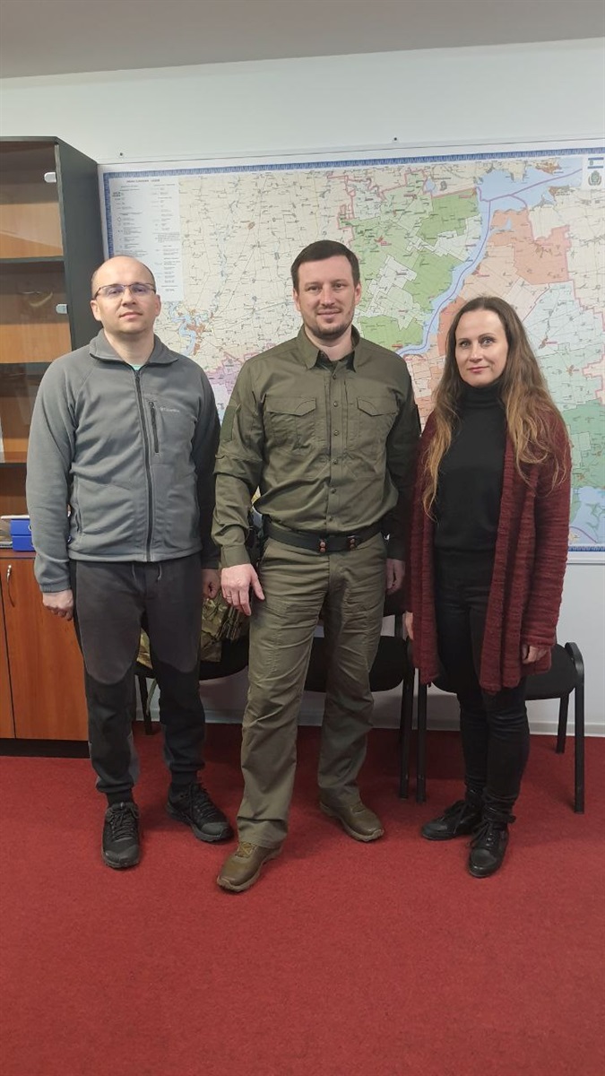 Зліва направо: Сергій Матюх, Олександр Прокудін, Олена Чепелюк