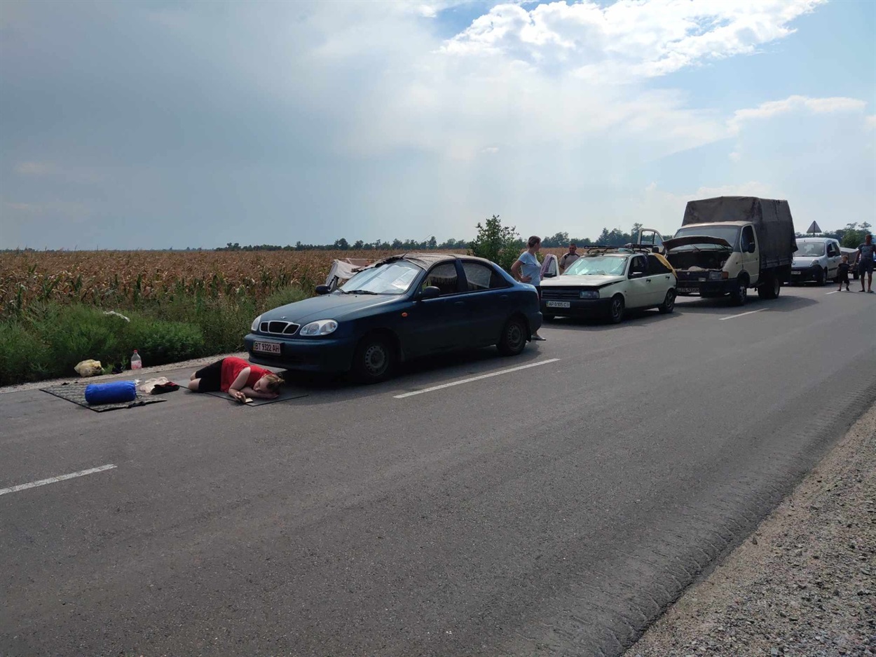 Блокпост у Василівці
