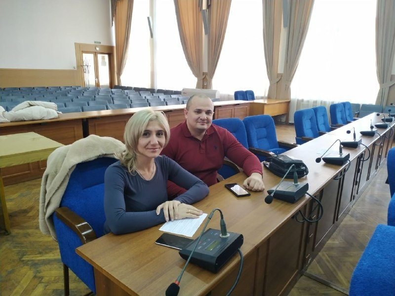 Антон Хмаро та Олена Мазур