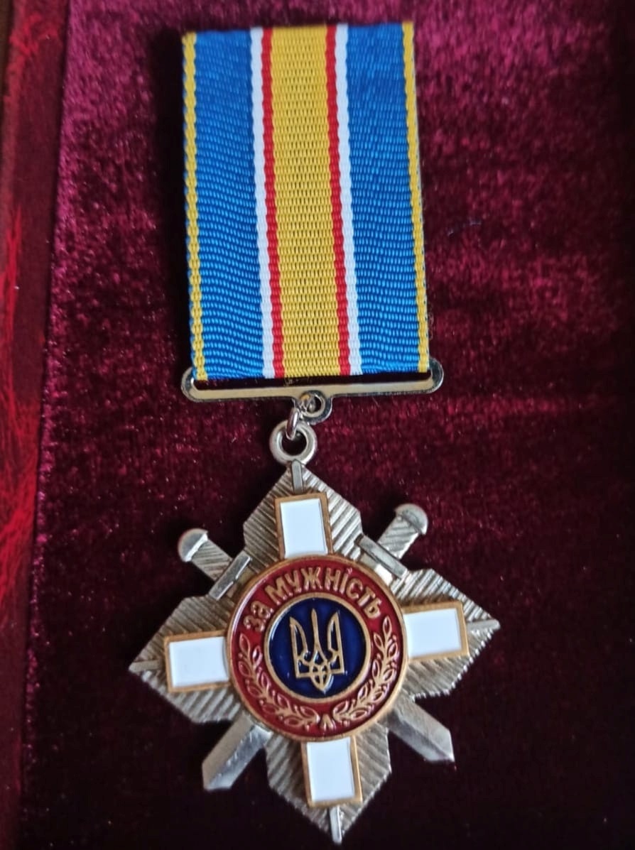 Орден «За мужність ІІІ ступеню» Сергія Зелінського. Посмертно.