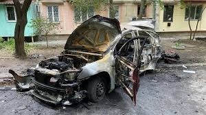 Автівка, в якій знаходився Савлученко 24 червня 2022 року