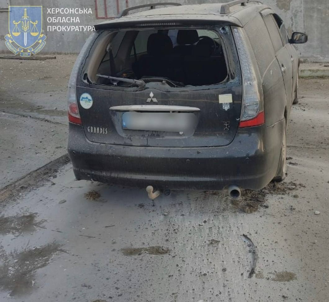 Наслідки обстрілів Херсона