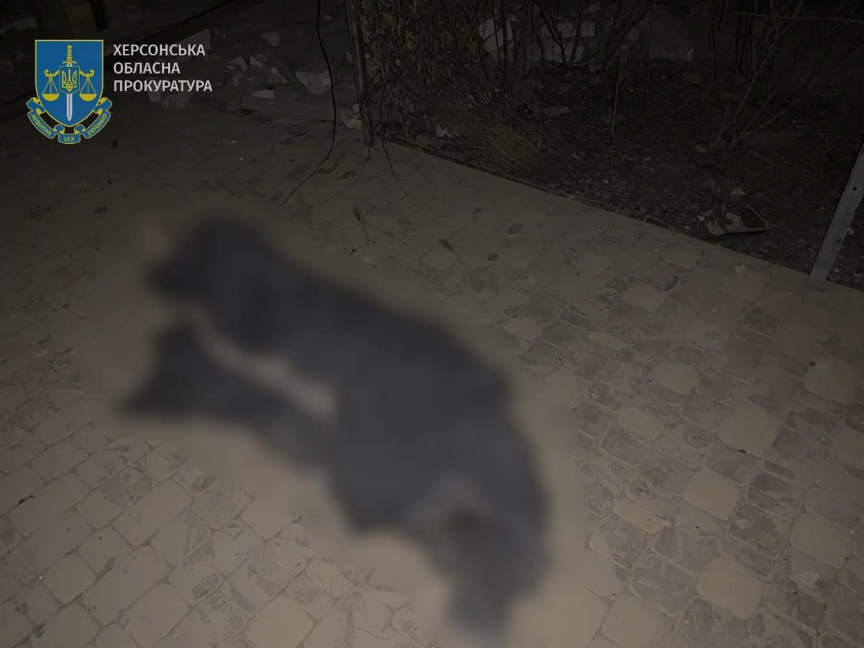 Внаслідок обстрілу Херсонщини загинув чоловік, поранена жінка