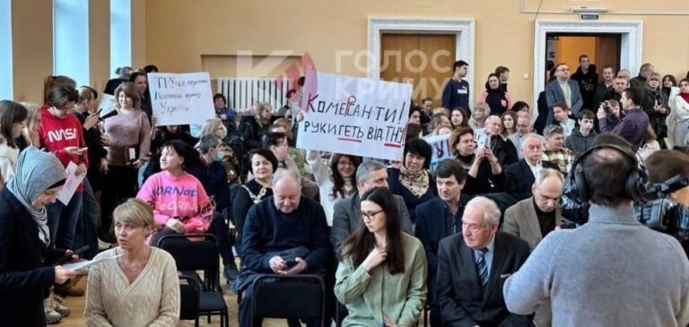 В актовому залі ТНУ під час зустрічі з МОН