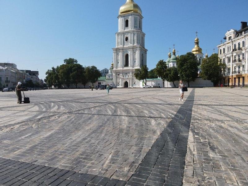 Стан площі після рекламного дрифту