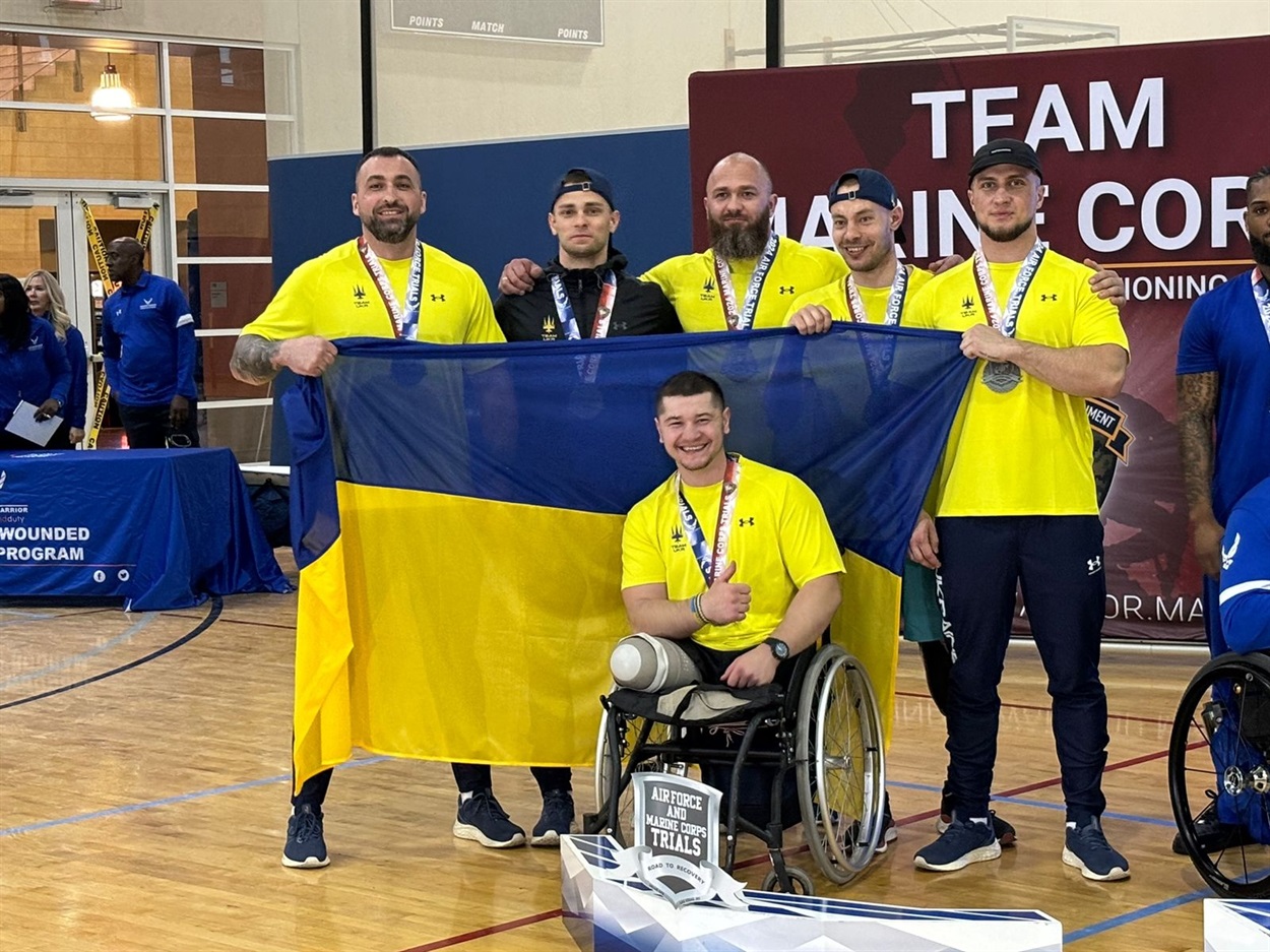 Українська команда на змаганнях