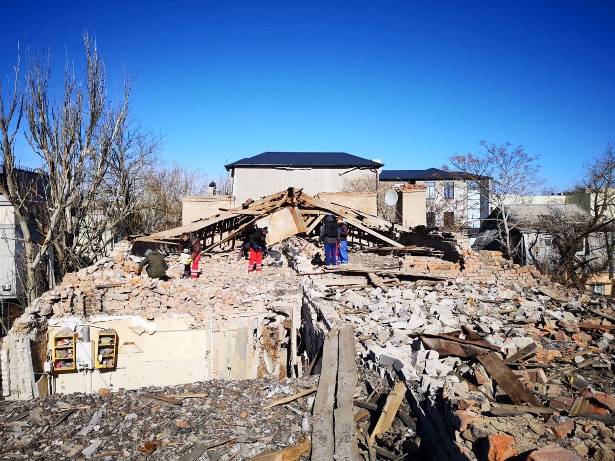 Фото зруйнованого будинку