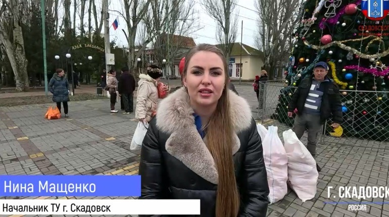Ніна Мащенко, кадр з відео (грудень 2023 року)