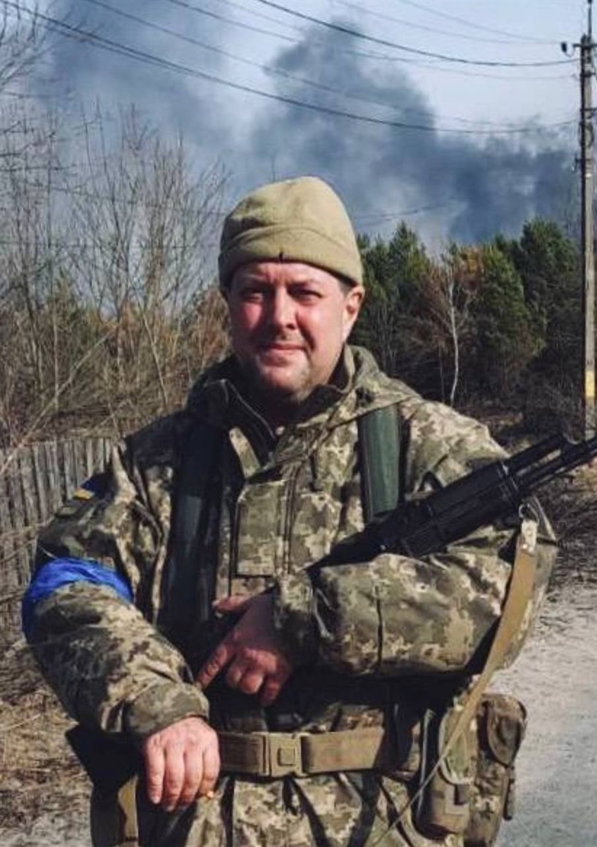 Андрій Доманський на фронті