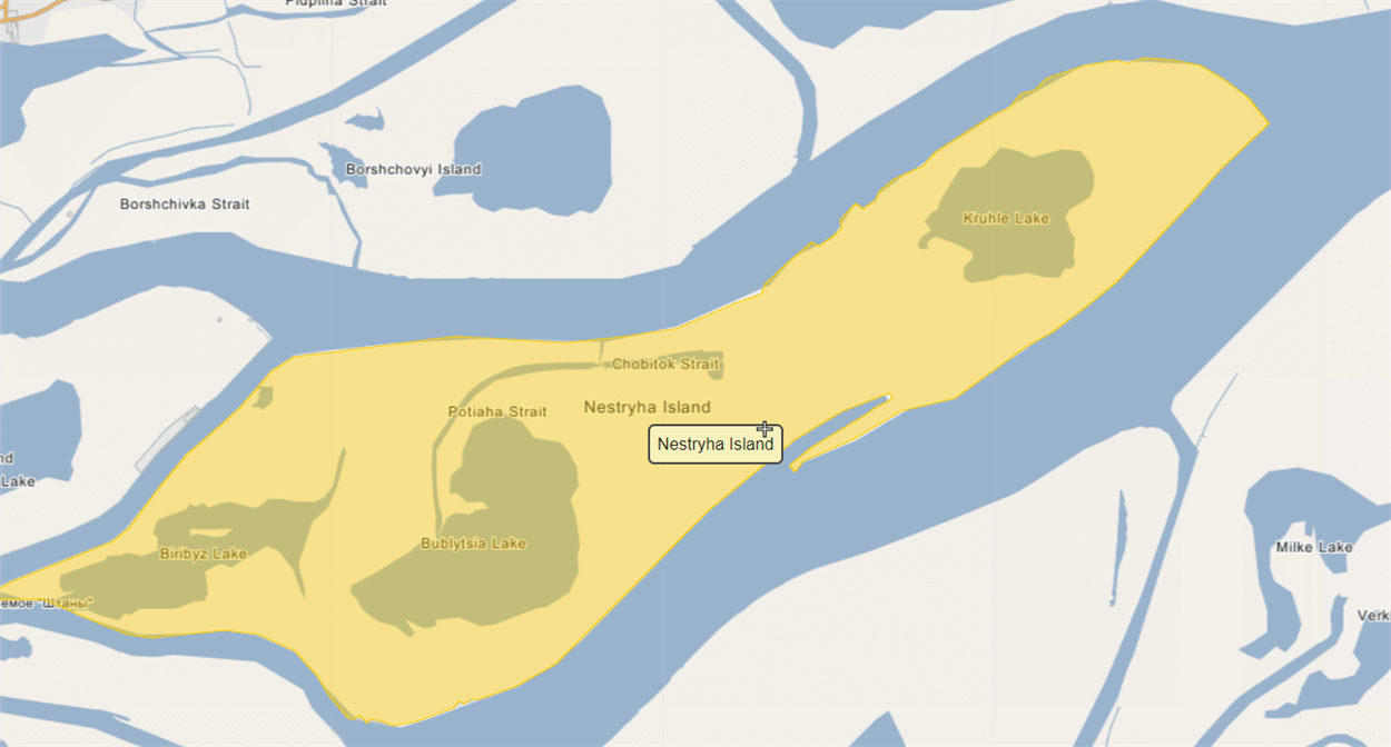 Острів Нестрига на Вікімапії