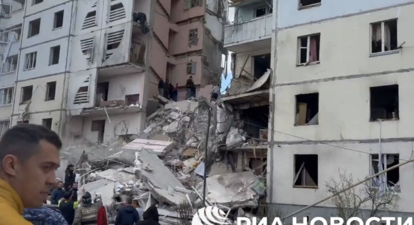 Будинок, який постраждав від вибуху