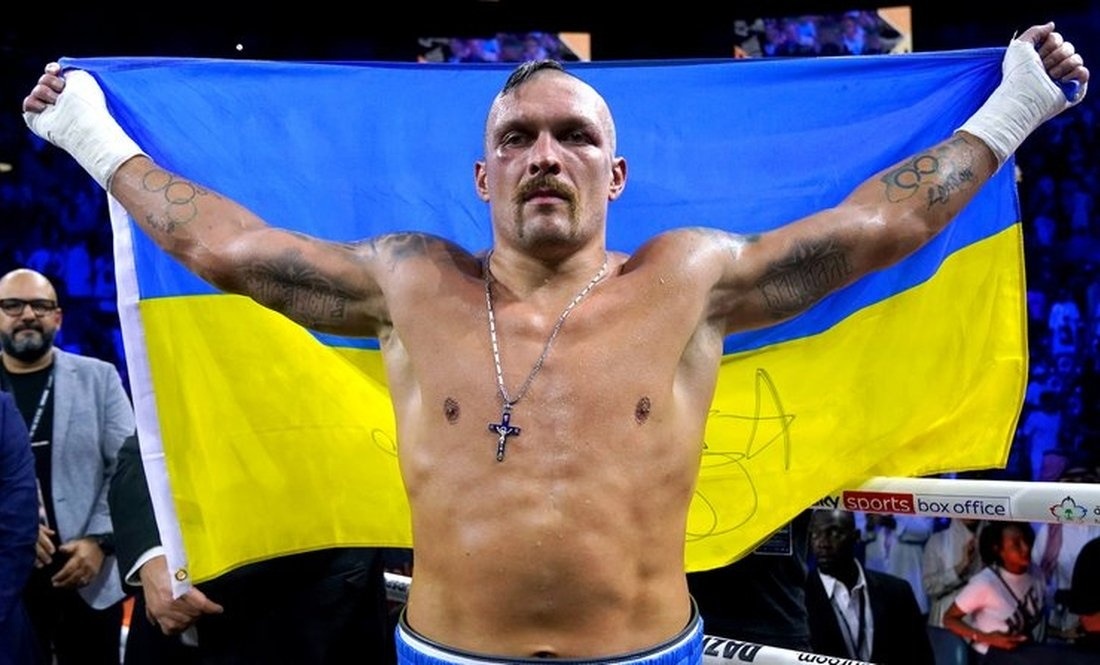 Усик після чергової перемоги