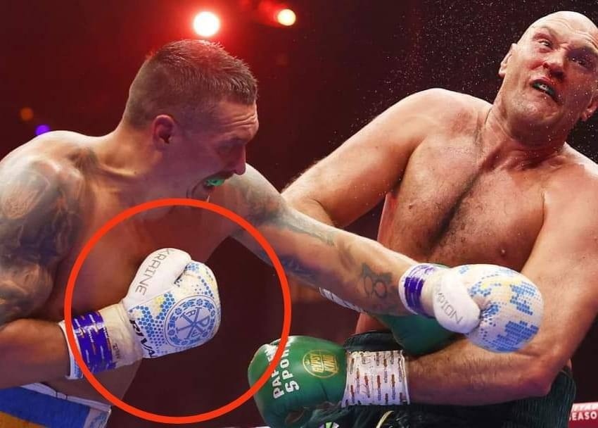 Усик під час бою 18 травня 2024 року