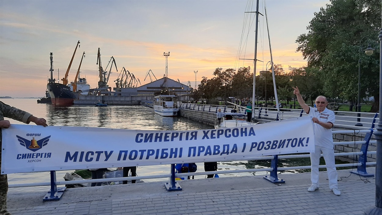 Федір Барулін у Херсоні