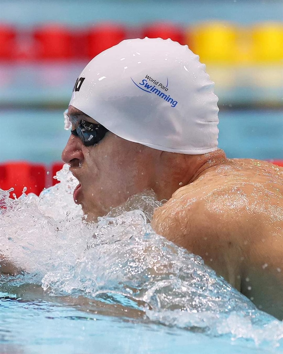 Андрій Драпків на чемпіонаті України з параплавання