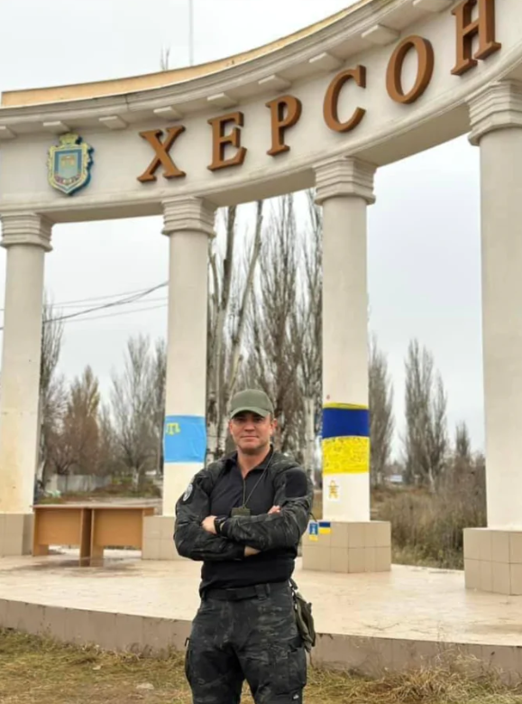 Микола Тищенко в Херсоні в листопаді 2022 року
